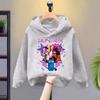 2025 Kpop Witch-hunting Team-themed Hoodie with Cute and Magical Element Prints, Soft and Skin-friendly Trendy Children's Top