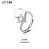 Tingxiang Versatile DIY S925 Sterling Silver Openable Ring Blanks - Multiple Styles