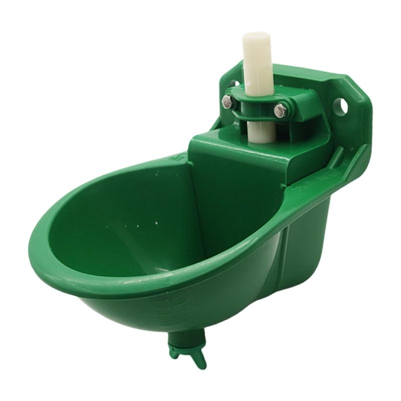 Livestock Water Trough Water Dispenser Automatic Animal Drinking Water Bowl with Float Valves 1