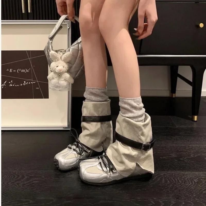Fashion Romanke Ballet Dance Shoes Women's Thick Bottom De Xin Single Shoes Mary Jane Short Boot EVA Insole Rubber Outsole Summer Casual