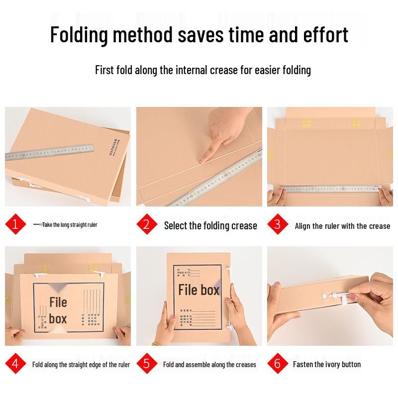Hechang A4 Acid-Free Kraft Archive Box