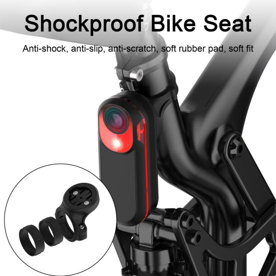 

Поддержка заднего фонаря для велосипеда, многофункциональный держатель, противоударный, противоскользящий, стабильный, для Garmin Varia/Edge