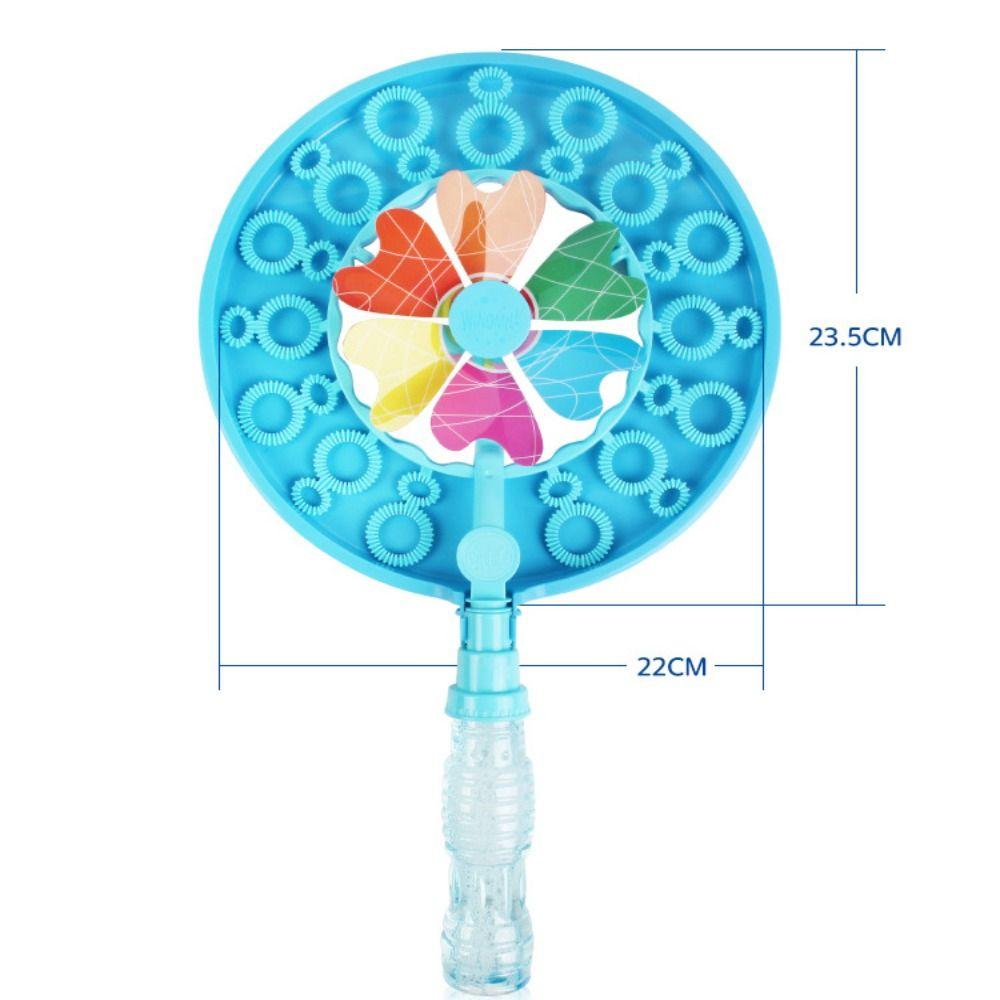 Interactive Windmill Bubbles Machine Gift Outdoor Soap Bubble Stick Set Bubble Blowing Kids Fun Toys For Kids Children