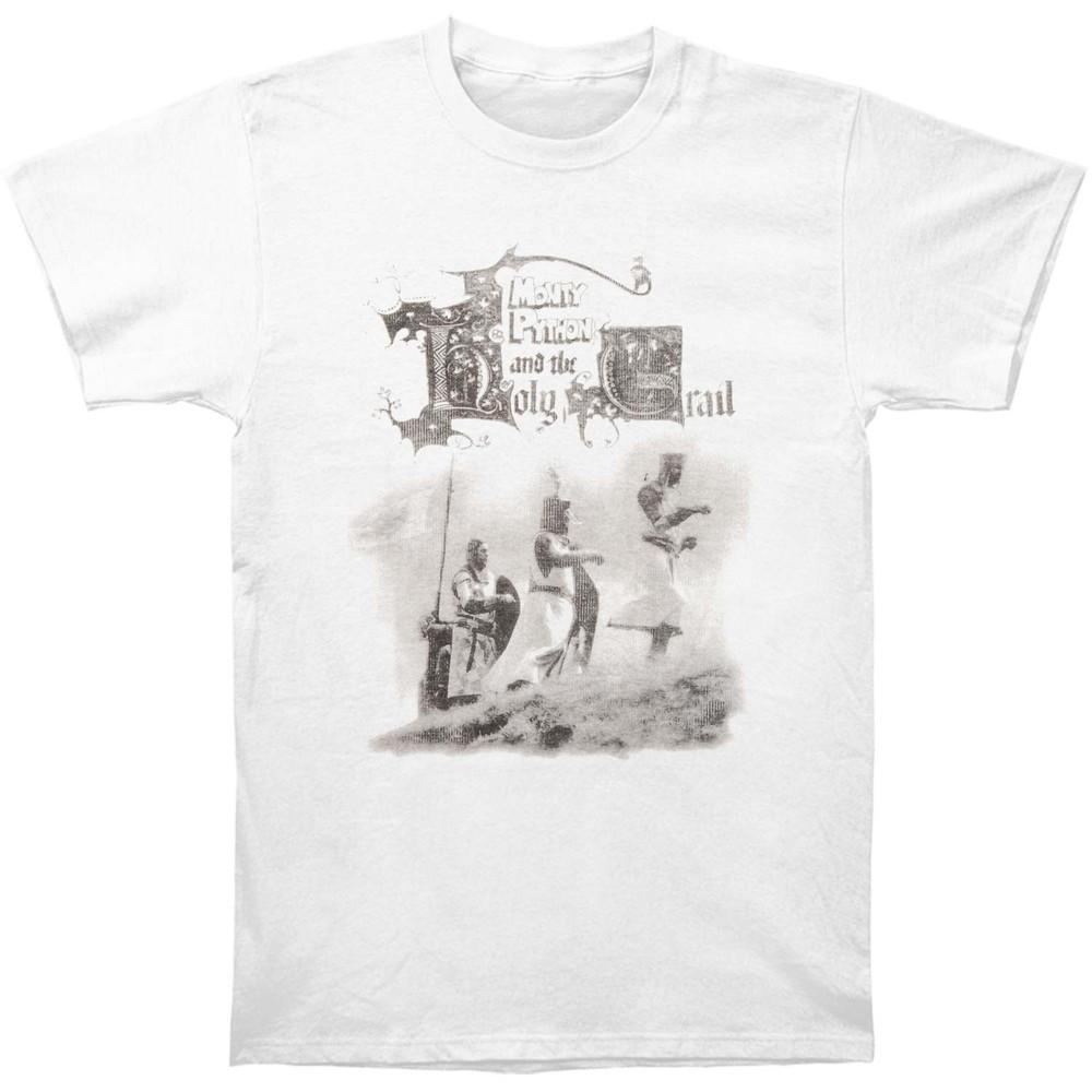 Monty Python Knight Riders T-shirt Large White Unisex T-Shirt XXL