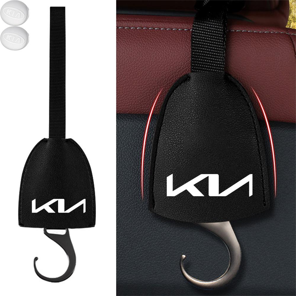 Car Headrest Hooks Seat Back Organizer Holder Interior Accessories For KIA Sportage GT RIO Ceed Picanto Pegas Sorento Niro Soul