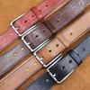 Men's Retro Genuine Leather Belt with Pin Buckle