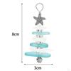 Sea Glass Christmas Hanging Ornament, Resin Pendant, Decoration, Indoor Party