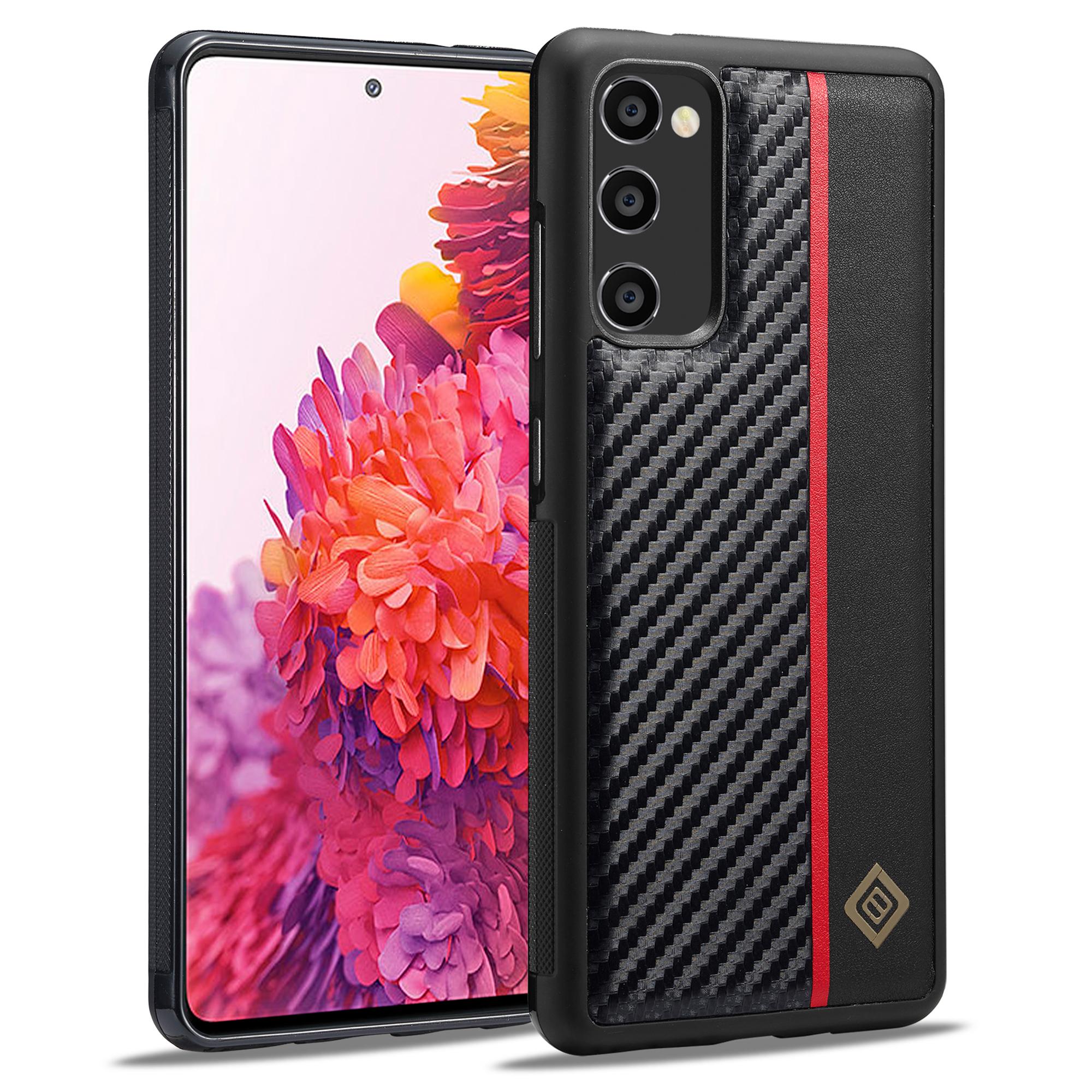 

LC.IMEEKE Phone Case for Samsung Galaxy S20 FE/S20 FE 5G/S20 FE 2022/S20 Lite,Leather+TPU+EVA Cover A