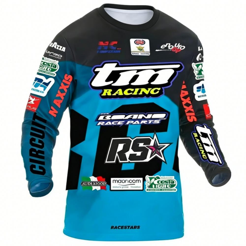 Men's Sunscreen Off Road Motorcycle Sportswear Racing Long Sleeve Off Road Motorcycle Endurance
