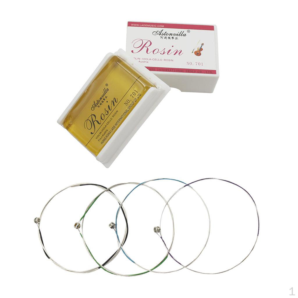 

Viola Resin with Violin String Set for Stringed Instruments