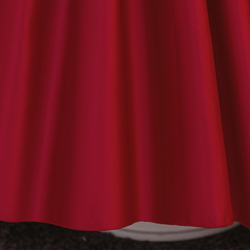 Children's Elegant One-Shoulder Long Evening Dress for Formal Parties