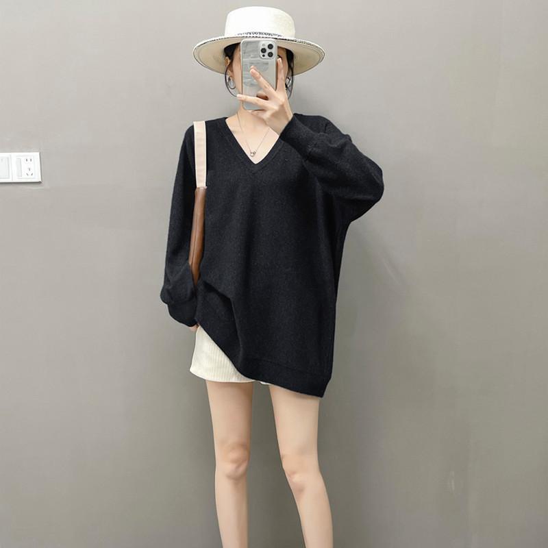 Qinghe 100% Pure Cashmere Women's Sweater - Ultra Soft Luxury Winter Pullover