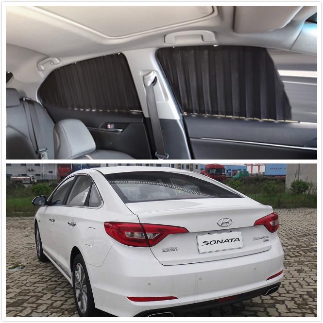 Hyundai Sonata, ix25, ix35, Mistra, Elantra, Reina, Yuedong 8th/9th Gen Sunshade Car Curtains