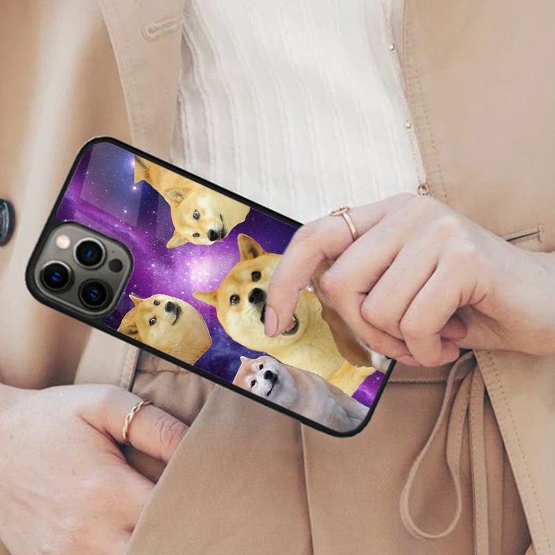 Doge Dog Cheems Meme Magnetic Phone Case For APPLE iPhone 17 Air 16 14 13 12 Pro Max 15 Plus Wireless Charge With MagSafe Cover