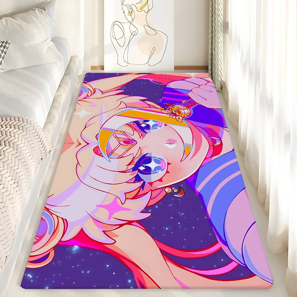 Anime R-Role S-Sailor M-Moon Kitchen Mat Kids Room Bedroom Decoration Balcony Anti-Slip Doormat Living Room Alfombra