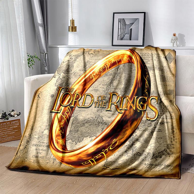 Lord of the Rings: The One Ring CollectiblePrint Blanket, Soft Blanket For Sofa Office Bed And Travelling Daughter Birthday Gift Esj353