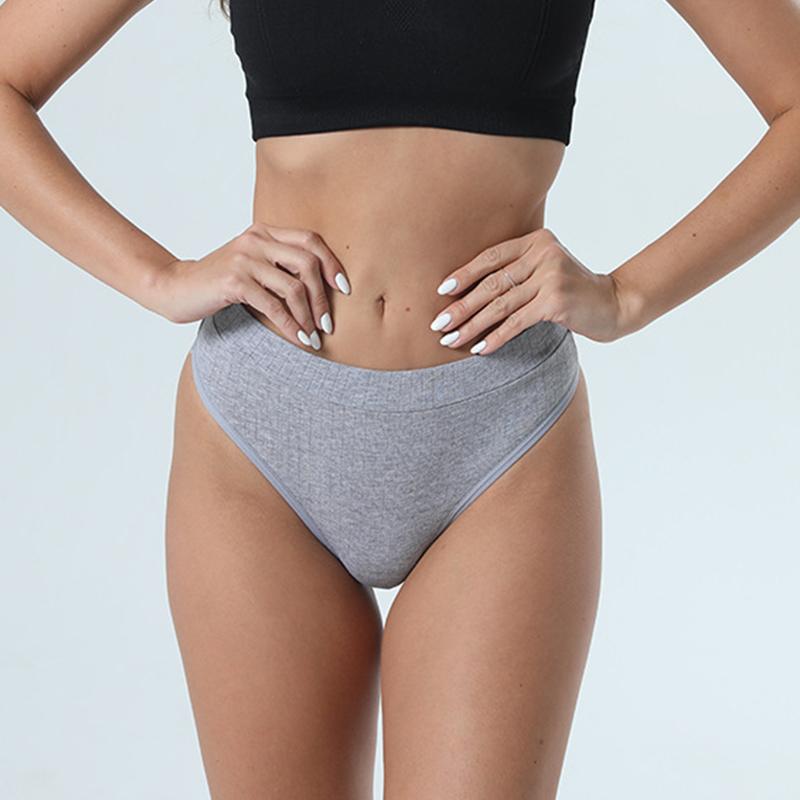 Kadın Pamuklu Tanga Düşük Bel Kadın Spor Bikini Külotu Elastik Rahat İç Çamaşırı Kadın Külot İç Çamaşırı M-XL