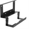 Gen 3 V3 Router Mount 2 In 1 Wall Mount and Power Supply Holder Kit for RV Boat Home Office Black Compatible with Starlink