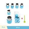 6/8/10pcs Star Heart Shape Vegetables Cutter Fruit Pastry Mini Pie Cutter Kids Food Cookie Mold Baking Tools Kitchen Gadgets
