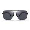 Men's Polarized Aviator Sunglasses - Anti-UV, High Definition, Double Bridge Design for Fashionable Driving
