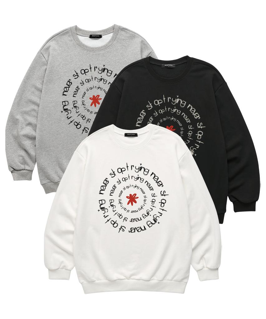 VANNWORKS Never Stop Sweatshirt (Vls0124) Black (Type A)