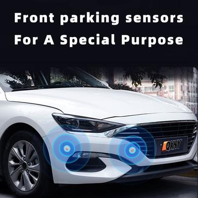 Professional Car Front Parking Sensor Kit Auto Parktronic Vehicle Assistant System Buzzer Alarm Volume Can Be Adjusted Universal