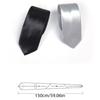 Skinny Tie Women Satin Skinny Scarf Long Necktie Satin Tie Formal Black Ties JK Uniform Tie Solid Color Plain Solid Tie