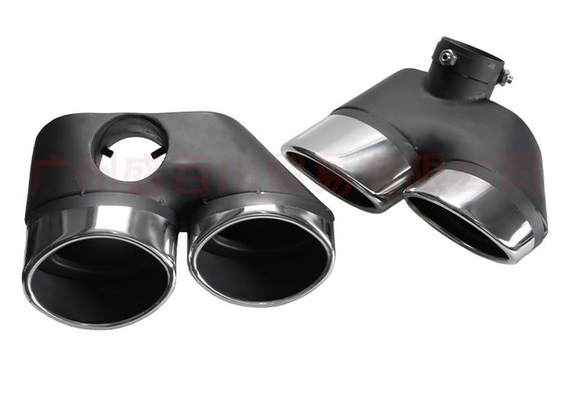 Stainless Steel Quad-Outlet Exhaust Muffler for Mercedes W211 E260/E240