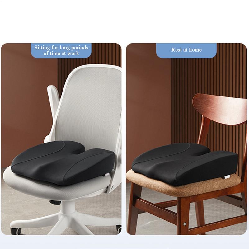 Memory Foam Seat Cushion Comfort Ergonomic Butt Pillow In-car Supplies Automotive Accessory For Bleachers Dining Offices Gaming