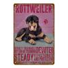 Animal Dog Cat Vintage Metal Poster Home Decor Retro Tin Sign For Pub Bar Club Decorative Plate Poodle Wall Plaque