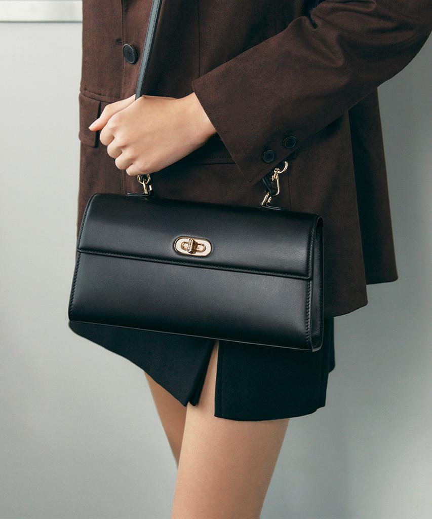 Clave Lena Black Tote Bag