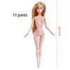 30cm DIY Dress Up Fashion BABI Princess Nude Doll 1/6 BJD Body Nude Figure Multi-joint Movable Girls Play House Toy Gifts