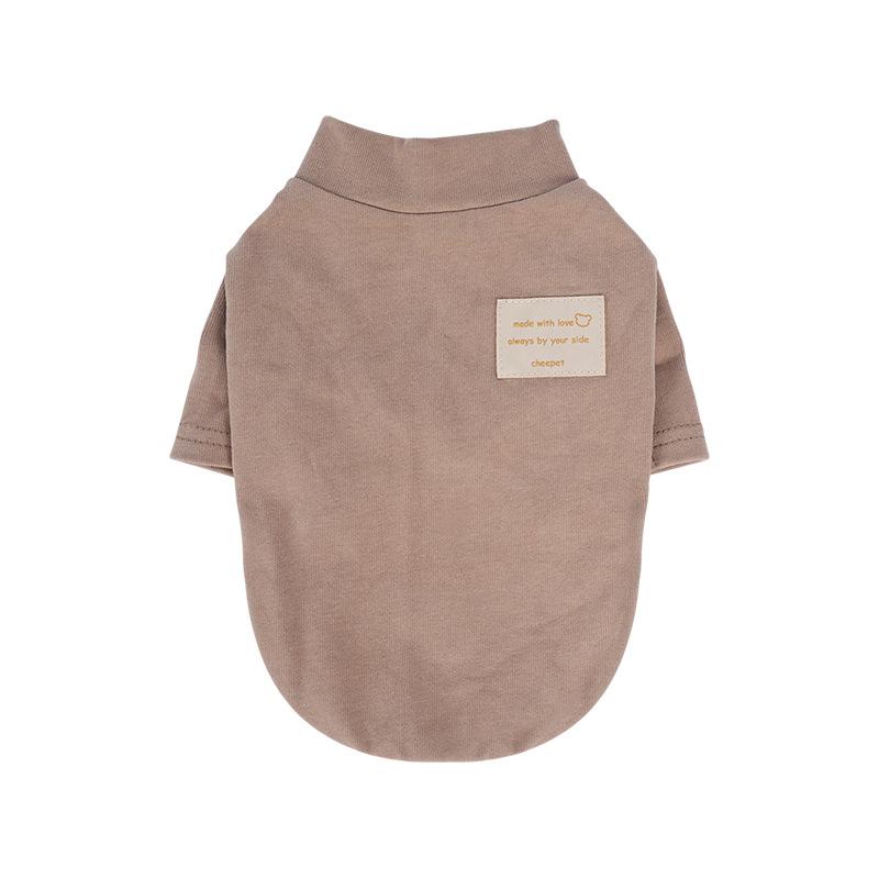 Dog Clothes Autumn and Winter Warm Two-legged Clothes Bear Sticker Versatile Bottoming Shirt Bi Xiong Schnauzer Pet Walking Dog Clothes