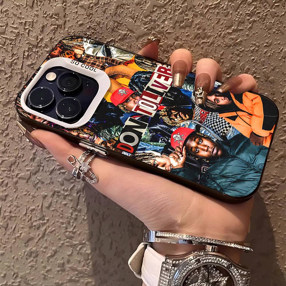 Rapper D-Don T-ToliverS Colorful Phone Case For IPhone 17 16 15 14 13 12 11 Pro Max Plus Matte Cover