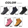 Unisex Waterproof Snow Boots - Velvet-Lined, Thickened for Outdoor Hiking - 2025 Autumn/Winter Edition