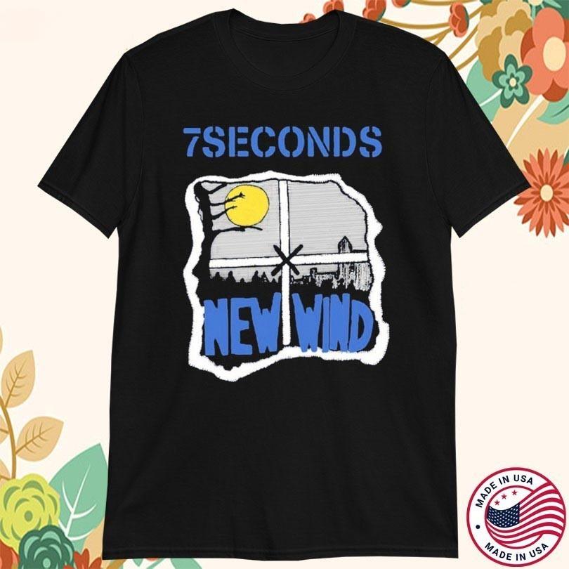7 Seconds Band New Wind Heavy Cotton Black All Size T Shirt TT543 Unisex T-Shirt S