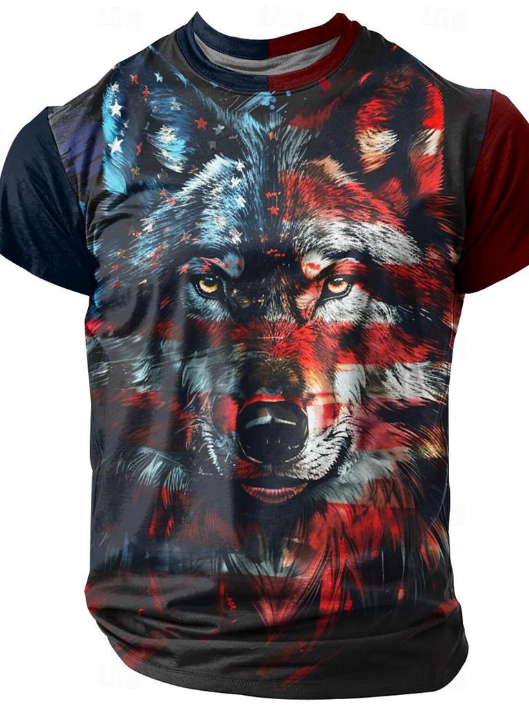 Flame Animal модная мужская футболка с 3D принтом футболка для уличного спорта уличная футболка черная рубашка с круглым вырезом летняя весенняя одежда одежда