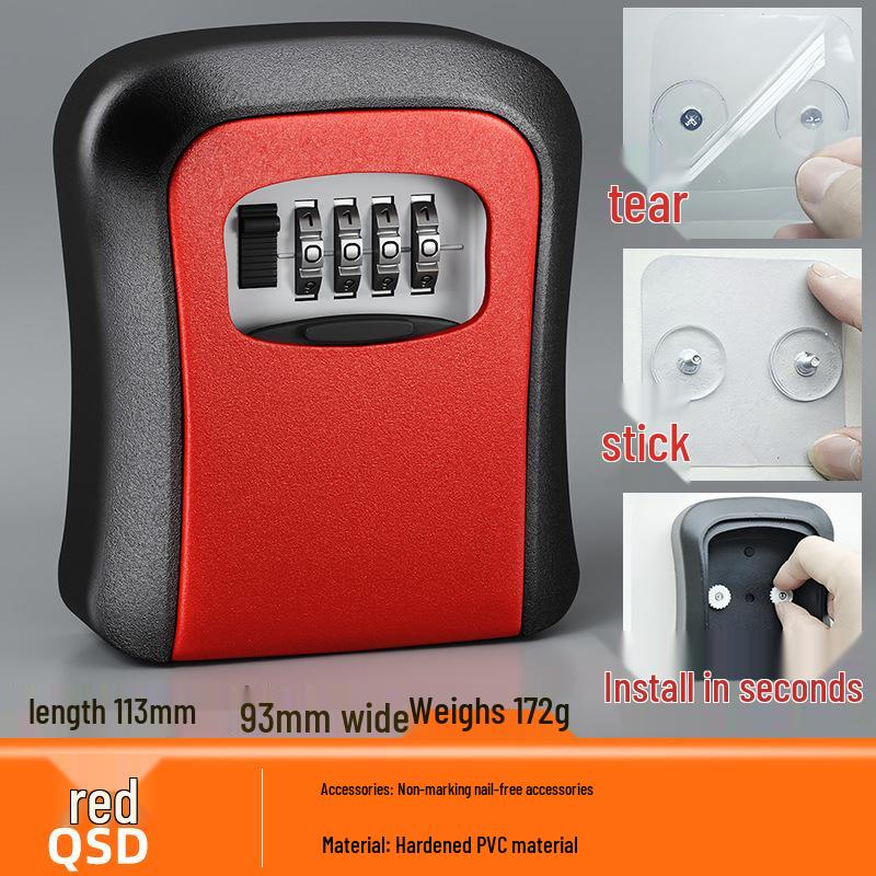 Anti-Theft Password Key Box for Doorway and Construction Site