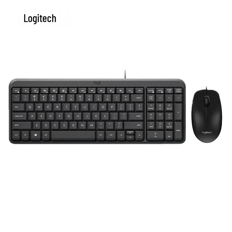 Logitech K106 Wired Keyboard Combo