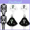 Halloween Glowing Skull Cosplay Costume With Dark Fantasy Design For Teens