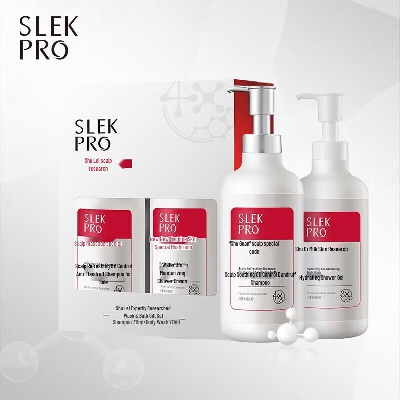 Slek Scalp Care Anti-Dandruff Shampoo & Conditioner Set