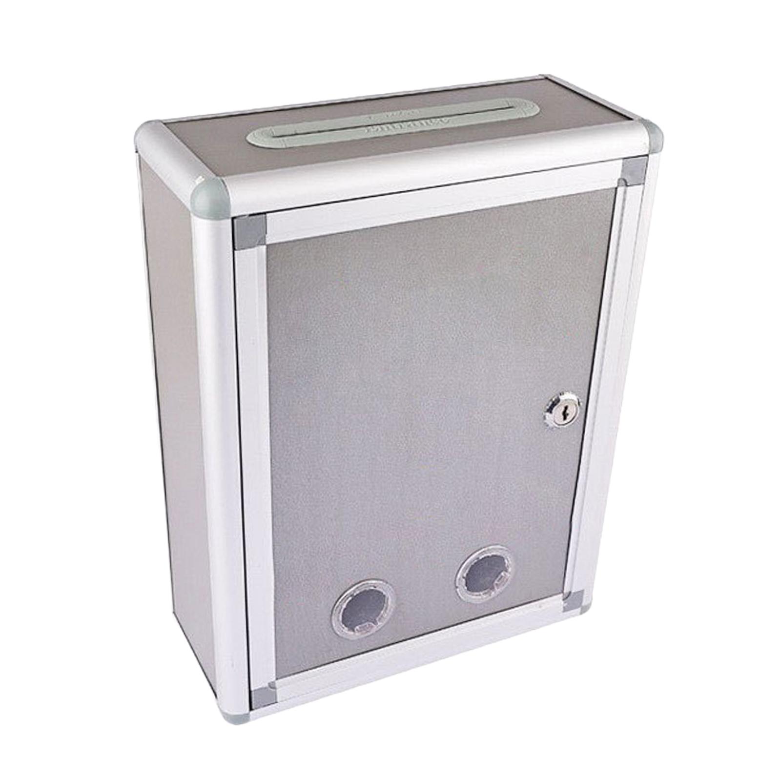 Mailbox with Key Lock Waterproof Durable Postbox Outdoor Weatherproof Locking