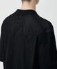 Musinsa Standard Crochet Collared Short Sleeve Cardigan [Black]