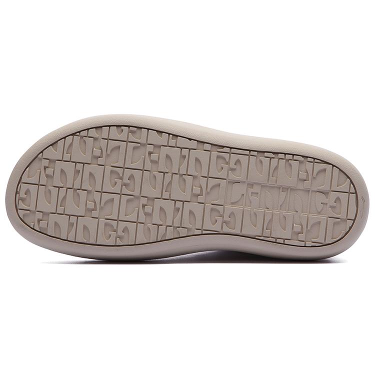 New LiNing Puff Platform 'Beige' Women's AZGT026-4