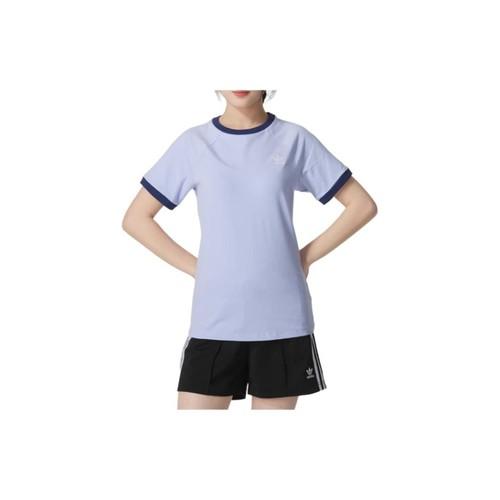 adidas Originals Sports Crew Neck Short Sleeve T-Shirt Women’s Light Purple