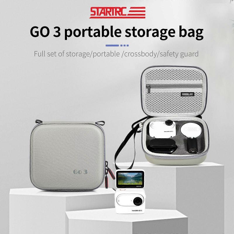 STARTRC Portable PU Storage Box Case For Insta360 GO 3 / GO 3S