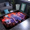 1PC Rug Stranger Eleven Upside Down Carpet, Chair Rug,Area Rug for Office Bedroom Living Rooms Bedroom, Doormat Decor Christmas Fan Gifts