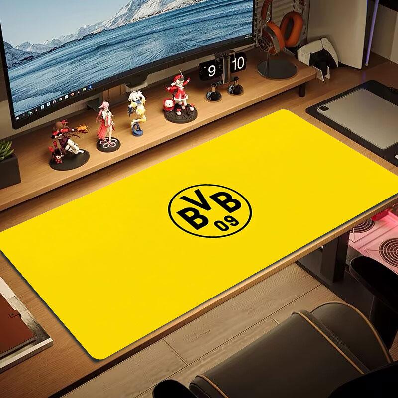 Bvb Home Ground Large Size Mouse Pad Large Gaming Table Cushion Nonslip Laptop Tablet Big Mousepad Xxl Mat Mini Pc Playmat With Lock Edge