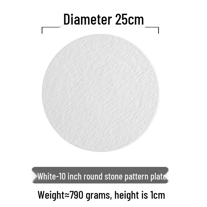 abay Ceramic Dinner Plate 10-inch