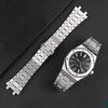 21mm 26mm 904 Solid Stainless Steel Watchband For AP 15400 15703 AP ROYAL OAK Audemars Piguet Royal Oak Watch Strap Men Bracelet
